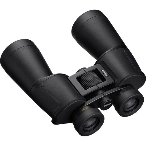 Nikon 16x50 Prismáticos con ópticas multicapa y enfoque central amplio