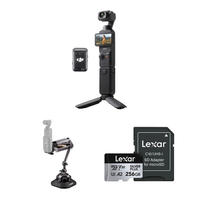 DJI Osmo Pocket 3 Estabilizador 3 Ejes 4K120 Combo Creator Kit