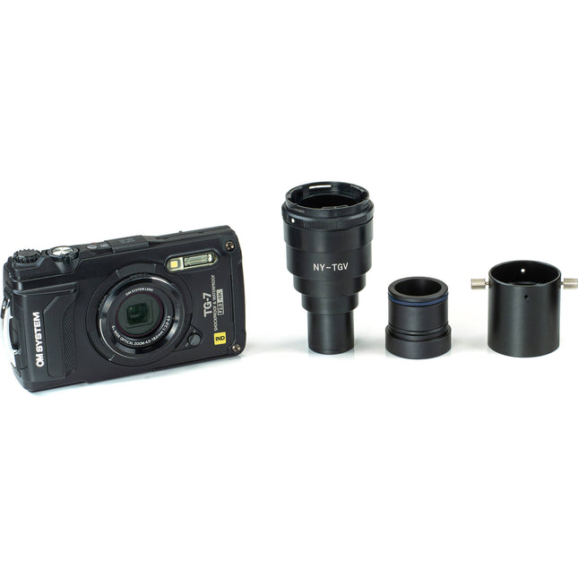 OM SYSTEM TG-7 INDUSTRY Cámara Digital 12MP 4x Zoom con Kit NY-TGV