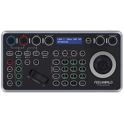 FeelWorld KBC20 Controlador PTZ con Joystick 255 Cámaras PoE 12 VDC