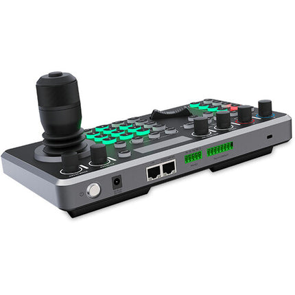 FeelWorld KBC20N Controlador Cámara PTZ con Joystick 255 Presets PoE Power Adapter