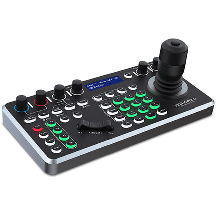 FeelWorld KBC20N Controlador Cámara PTZ con Joystick 255 Presets PoE Power Adapter