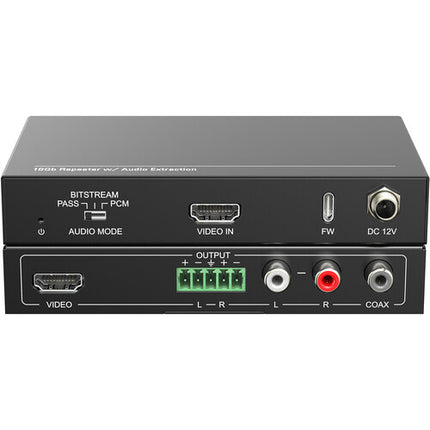 DVDO 4K HDMI 2.0 Extractor de Audio Salida Balanceada 4K60 HDR10