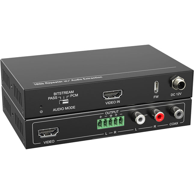 DVDO 4K HDMI 2.0 Extractor de Audio Salida Balanceada 4K60 HDR10