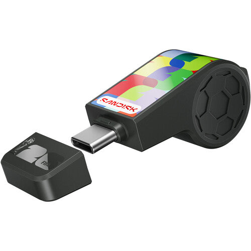 SanDisk 64GB USB-C 3.2 Gen 1 Memoria Flash Edición FIFA 2026 con Lanyard
