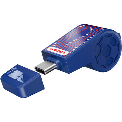 SanDisk 128GB USB-C 3.2 Gen 1 Memoria USB FIFA World Cup 2026 Edición US