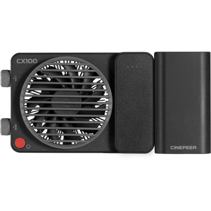 Zhiyun Cinepeer CX100 Luz de Bolsillo RGB 3840 Lux 2700K-6500K Con Reflector
