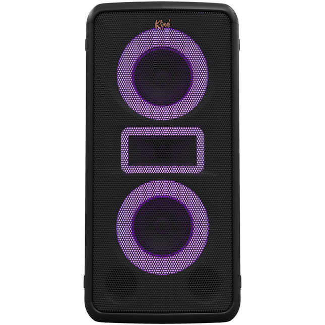 Klipsch Miami Altavoz Inalámbrico Bluetooth con 18 Horas Batería y Luz RGB