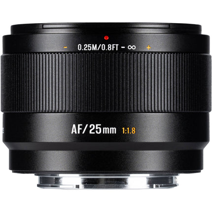 7Artisans Lite Series 25mm f1.8 AF Objetivo para FUJIFILM X APS-C 37.5mm