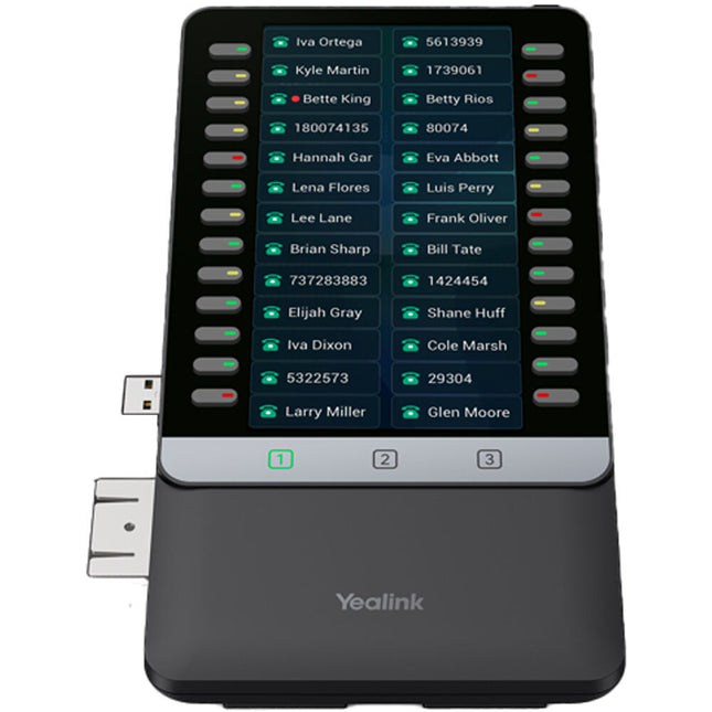 Yealink EXP55 Módulo de Expansión Color para Teléfonos IP 5.5" Pantalla 26 Teclas Retroiluminadas