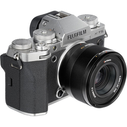 7Artisans Lite Series 50mm f1.8 AF Lente para Fujifilm X con distancia mínima de enfoque 55cm y diafragma 9 hojas