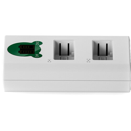Tilta Cargador de Baterías LP-E17 Doble Canal Verde con USB-C