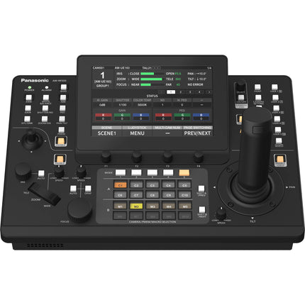 Controlador remoto Panasonic para cámara PTZ con pantalla táctil 7 pulgadas y doble joystick
