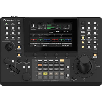 Controlador remoto Panasonic para cámara PTZ con pantalla táctil 7 pulgadas y doble joystick