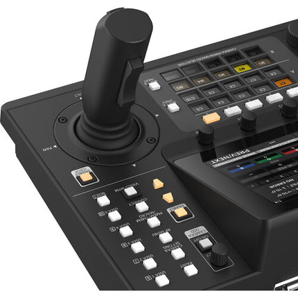 Controlador remoto Panasonic para cámara PTZ con pantalla táctil 7 pulgadas y doble joystick