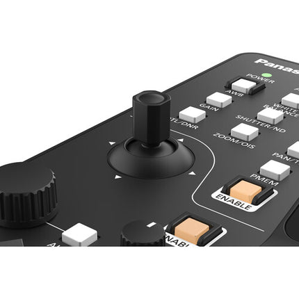 Controlador remoto Panasonic para cámara PTZ con pantalla táctil 7 pulgadas y doble joystick