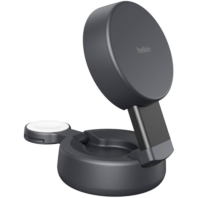 Belkin UltraCharge Pro Cargador Magnético Convertible 2 en 1 Qi2 25W con Adaptador 45W
