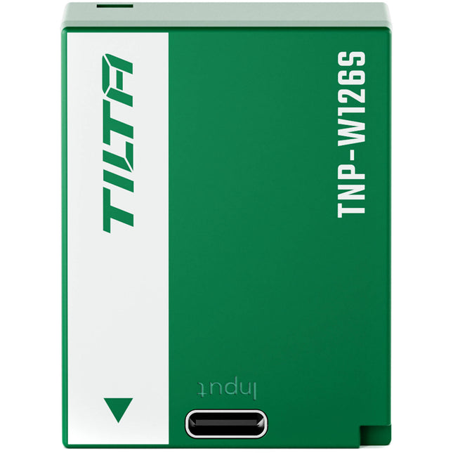 Batería Tilta NP-W126S para cámaras Fujifilm 1050mAh con USB-C Forest Green