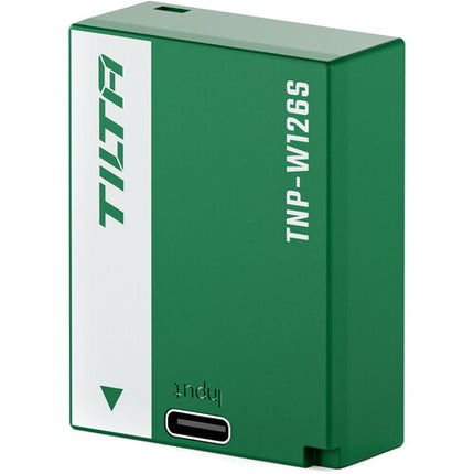 Batería Tilta NP-W126S para cámaras Fujifilm 1050mAh con USB-C Forest Green
