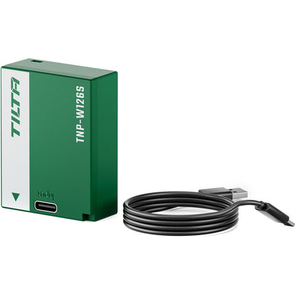 Batería Tilta NP-W126S para cámaras Fujifilm 1050mAh con USB-C Forest Green