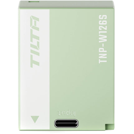 Batería Tilta NP-W126S para Fujifilm 1050mAh con entrada USB-C Verde Ash
