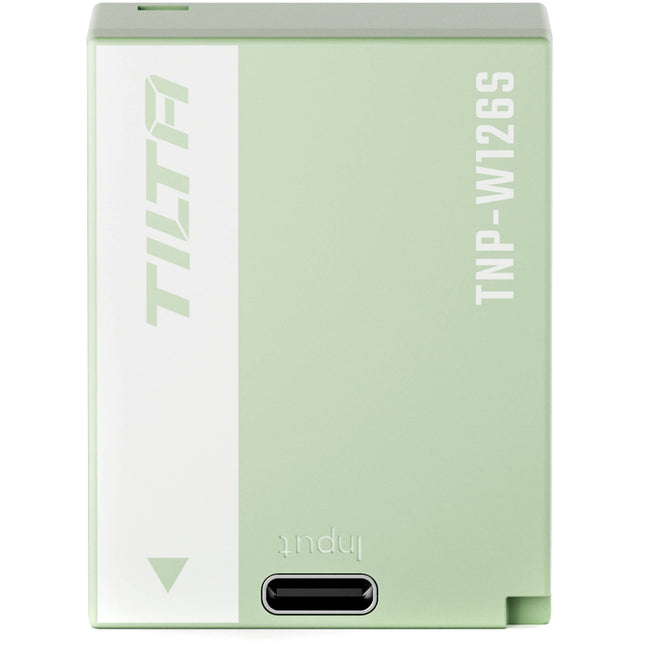 Batería Tilta NP-W126S para Fujifilm 1050mAh con entrada USB-C Verde Ash