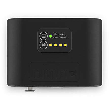 CHAUVET DJ D-Fi Hub 2 transmisor receptor inalámbrico 2 412-2 484 GHz con USB-C y fuente de alimentación