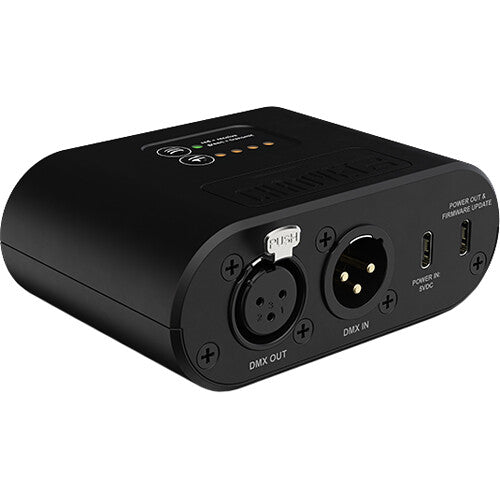 CHAUVET DJ D-Fi Hub 2 transmisor receptor inalámbrico 2 412-2 484 GHz con USB-C y fuente de alimentación