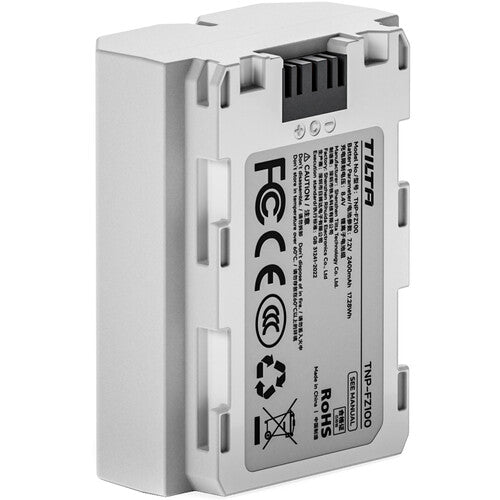 Batería Tilta NP-FZ100 USB-C 2400mAh para cámaras Sony Off White