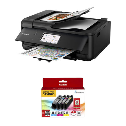 Canon PIXMA TR8620a Impresora Multifunción WiFi 15 ipm 1200x2400 dpi Kit Papel 4x6