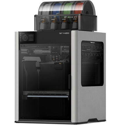 Bambu Lab H2D Impresora 3D con Laser 40W y AMS 2 Pro 35x32x32 cm
