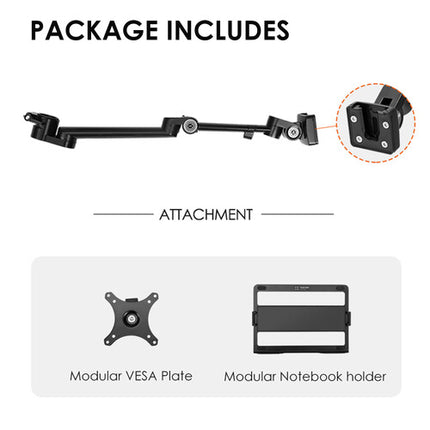 TARION Titanrig Arm Module X Módulo para Stand con Soporte VESA y Portátil