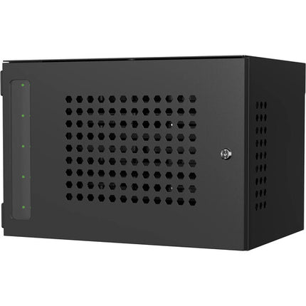 CTA Digital Locking Charging Cabinet para Carga Inalámbrica 10 Dispositivos 5 Estantes Deslizantes