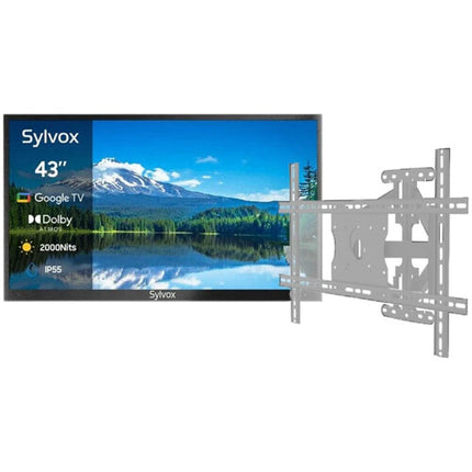 SYLVOX Pool Pro 2.0 TV LED Inteligente Exterior 43" 4K HDR 2000 nits IP55 resistente agua