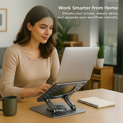 Uncaged Ergonomics Soporte Giratorio para Laptop 7.5 Pulgadas Eleva portátil