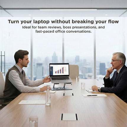 Uncaged Ergonomics Soporte Giratorio para Laptop 7.5 Pulgadas Eleva portátil
