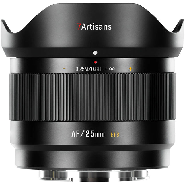 7Artisans Lite Series 25mm f1.8 Objetivo Sony E Metal 9 Hojas Diafragma