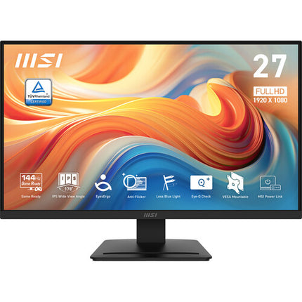 MSI PRO MP273L E14 Monitor 27" Full HD IPS 144 Hz HDR 1 ms VGA HDMI