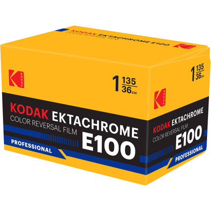 Kodak Professional Ektachrome E100 Película Color Transparente 35mm ISO 100 36 Exposiciones