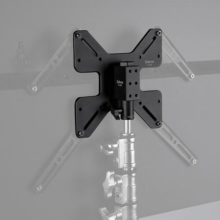 Soporte para televisión Selens de aleación de aluminio con rosca 3/8"-16 y receptor Baby-Pin