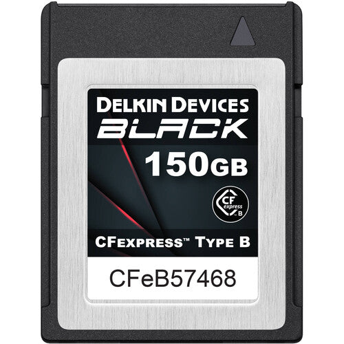 Delkin Devices 150GB CFexpress Tipo B Tarjeta y Lector SD UHS-II USB 3.2