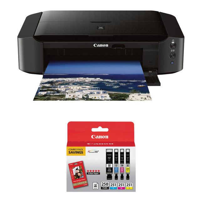 Canon PIXMA iP8720 Impresora Fotográfica WiFi 9600x2400dpi 6 Tintas