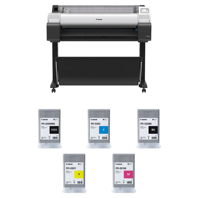 Canon imagePROGRAF TM-340 Impresora Gran Formato 36" 2400x1200 dpi Kit Tinta 5 Colores