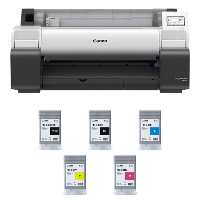 Canon imagePROGRAF TM-240 Impresora Gran Formato 24" 2400x1200 dpi Kit Tintas 5 Colores