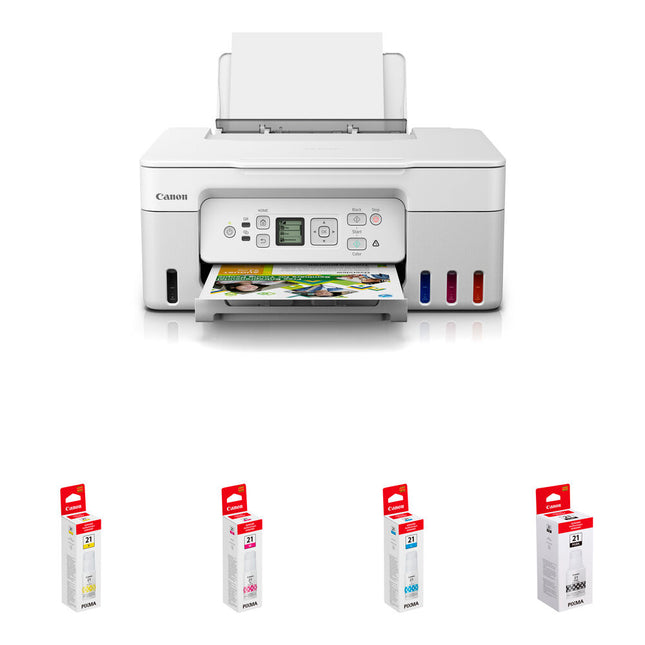 Canon PIXMA G3270 Impresora Multifunción Inyección Tinta 4800x1200 dpi Wi-Fi Kit Tinta GI-21