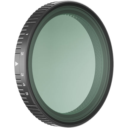 Freewell Variable ND Filtro para DJI Osmo Action 6 Reducción 1 a 5 Stops