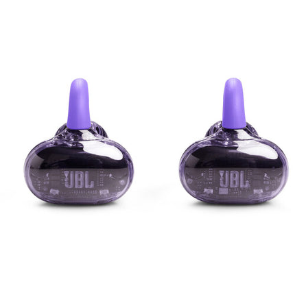 JBL Soundgear Clips Auriculares Open-Ear Morados 32 Horas Bluetooth