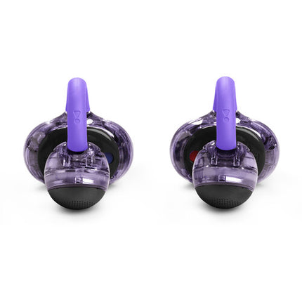 JBL Soundgear Clips Auriculares Open-Ear Morados 32 Horas Bluetooth