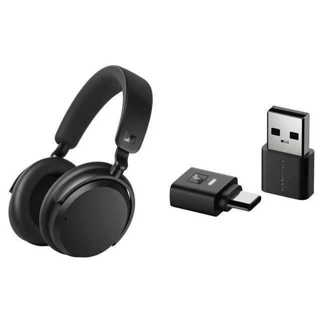 Sennheiser ACCENTUM Auriculares inalámbricos Over-Ear 50 horas batería con adaptador BTD 700 Bluetooth