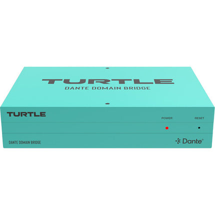 Turtle AV Dante Domain Bridge Puente Audio Bidireccional 32 Canales 96 kHz Rack 1 RU
